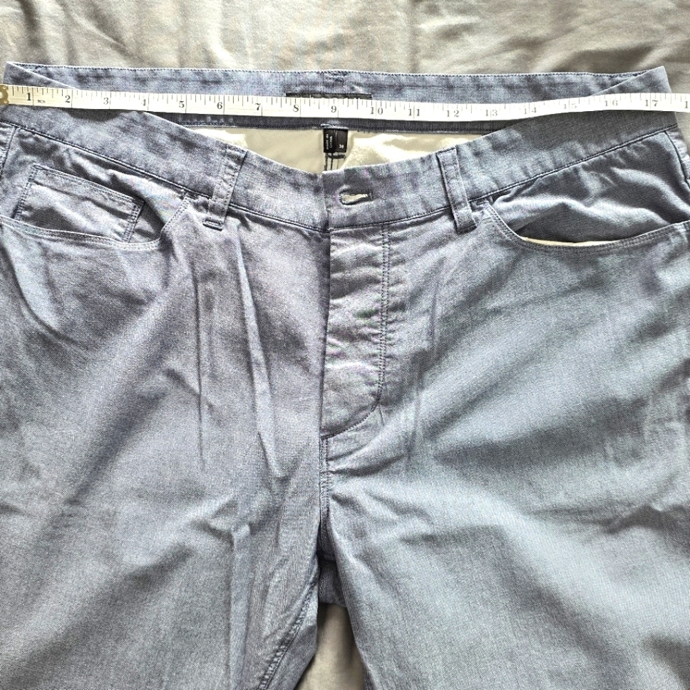 Theory Men's Haydin Pant in Stretch Cotton Twill - Picture 10 of 12
